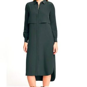 CUYANA High-Low Midi Dress, Medium